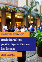 Estreia do Brasil com pequenos negócios aquecidos fora de campo