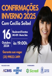 Confirmada palestra sobre tendências de moda com Cecilia Seibel em Monte Sião